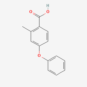 molecular formula C14H12O3 B1427939 2-Methyl-4-phenoxybenzoic acid CAS No. 57830-13-4