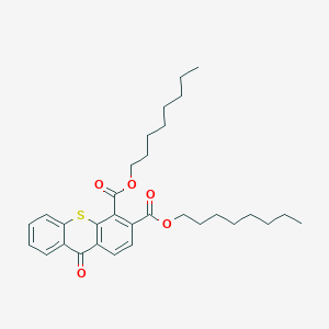 Dioctyl 9-oxo-9H-thioxanthene-3,4-dicarboxylate