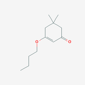 molecular formula C12H20O2 B14279484 3-Butoxy-5,5-dimethylcyclohex-2-EN-1-one CAS No. 128445-75-0