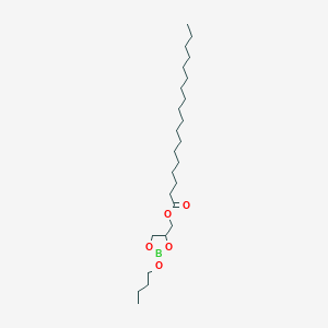 (2-Butoxy-1,3,2-dioxaborolan-4-YL)methyl octadecanoate
