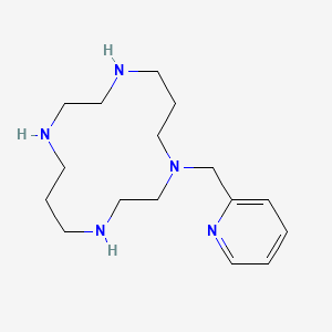 1,4,8,11-Tetraazacyclotetradecane, 1-(2-pyridinylmethyl)-