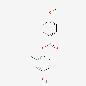 4-Hydroxy-2-methylphenyl 4-methoxybenzoate