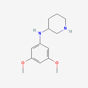 B1427957 N-(3,5-dimethoxyphenyl)piperidin-3-amine CAS No. 1282848-82-1
