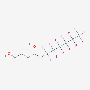 6,6,7,7,8,8,9,9,10,10,11,11,11-Tridecafluoroundecane-1,4-diol