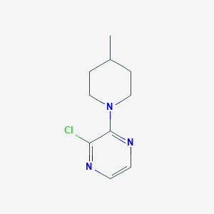 molecular formula C10H14ClN3 B1427959 2-氯-3-(4-甲基哌啶-1-基)吡嗪 CAS No. 1247834-38-3