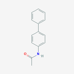 molecular formula C14H13NO B142796 4-乙酰氨基联苯 CAS No. 4075-79-0