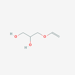 molecular formula C5H10O3 B14279628 3-(Ethenyloxy)propane-1,2-diol CAS No. 136917-94-7