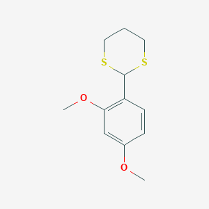 1,3-Dithiane, 2-(2,4-dimethoxyphenyl)-