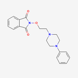 2-[2-(4-Phenylpiperazin-1-yl)ethoxy]-1H-isoindole-1,3(2H)-dione