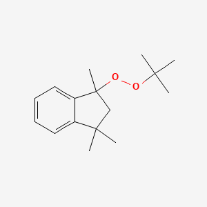 1-(tert-Butylperoxy)-1,3,3-trimethyl-2,3-dihydro-1H-indene