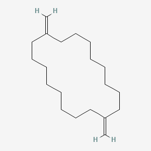 molecular formula C20H36 B14279967 1,10-Dimethylidenecyclooctadecane CAS No. 138152-02-0