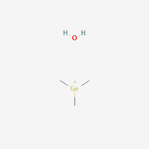 Trimethylgermyl--water (1/1)