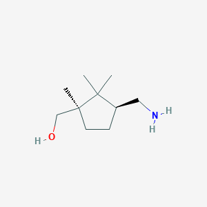 Cyclopentanemethanol, 3-(aminomethyl)-1,2,2-trimethyl-, (1R,3S)-