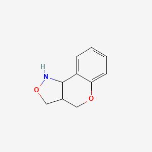 3H-[1]Benzopyrano[4,3-c]isoxazole, 1,3a,4,9b-tetrahydro-