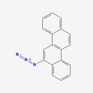 molecular formula C18H11N3 B14280098 Chrysene, 6-azido- CAS No. 120018-42-0