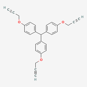 1,1',1''-Methanetriyltris{4-[(prop-2-yn-1-yl)oxy]benzene}