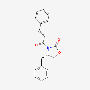 (4S)-4-benzyl-3-(3-phenylprop-2-enoyl)-1,3-oxazolidin-2-one