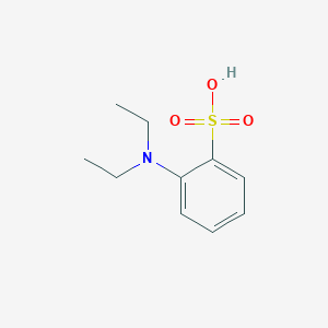 Benzenesulfonic acid, (diethylamino)-