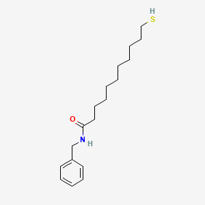 N-Benzyl-11-sulfanylundecanamide