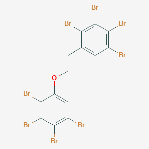 1,2,3,4-Tetrabromo-5-[2-(2,3,4,5-tetrabromophenoxy)ethyl]benzene