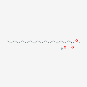 molecular formula C19H38O3 B142804 3-羟基十八酸甲酯 CAS No. 2420-36-2