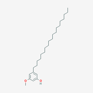 molecular formula C26H46O2 B14280423 3-Methoxy-5-nonadecylphenol CAS No. 126882-75-5