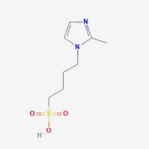 4-(2-Methyl-1H-imidazol-1-yl)butane-1-sulfonic acid