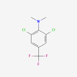 Benzenamine, 2,6-dichloro-N,N-dimethyl-4-(trifluoromethyl)-