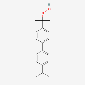 Hydroperoxide, 1-methyl-1-[4'-(1-methylethyl)[1,1'-biphenyl]-4-yl]ethyl