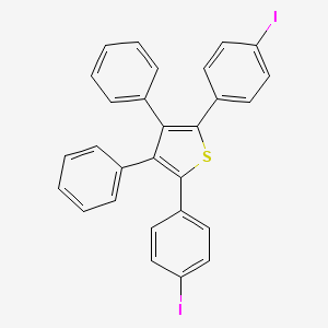 2,5-Bis(4-iodophenyl)-3,4-diphenylthiophene