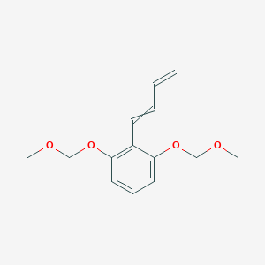 molecular formula C14H18O4 B14280493 2-(Buta-1,3-dien-1-yl)-1,3-bis(methoxymethoxy)benzene CAS No. 120989-82-4