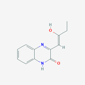 3-[(Z)-2-hydroxybut-1-enyl]-1H-quinoxalin-2-one