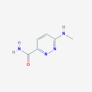 B1428052 6-(Methylamino)pyridazine-3-carboxamide CAS No. 1251357-92-2