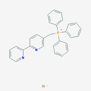 [([2,2'-Bipyridin]-5-yl)methyl](triphenyl)phosphanium bromide