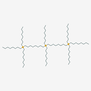 [(Dioctylsilanediyl)di(octane-8,1-diyl)]bis(trioctylsilane)