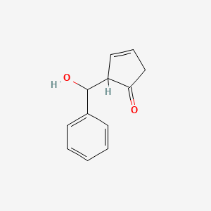 2-[Hydroxy(phenyl)methyl]cyclopent-3-en-1-one