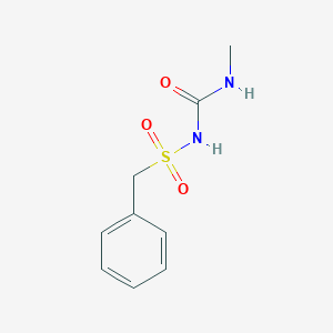 N-(Methylcarbamoyl)-1-phenylmethanesulfonamide