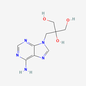 2-[(6-Amino-9H-purin-9-yl)methyl]propane-1,2,3-triol