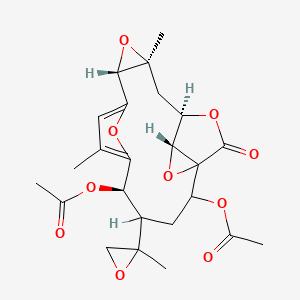 molecular formula C24H28O10 B14280637 Bipinnatin C 