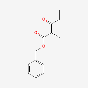 Pentanoic acid, 2-methyl-3-oxo-, phenylmethyl ester