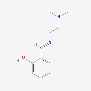 Phenol, 2-[(E)-[[2-(dimethylamino)ethyl]imino]methyl]-