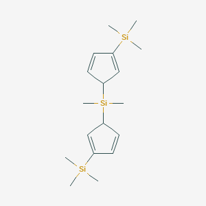 [(Dimethylsilanediyl)di(cyclopenta-1,4-diene-3,1-diyl)]bis(trimethylsilane)