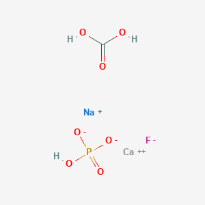 Calcium;sodium;carbonic acid;hydrogen phosphate;fluoride