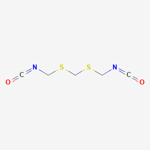 B14280766 Bis[(isocyanatomethyl)sulfanyl]methane CAS No. 149683-01-2