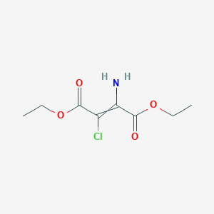 Diethyl 2-amino-3-chlorobut-2-enedioate