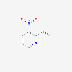 molecular formula C7H6N2O2 B142809 3-硝基-2-乙烯基吡啶 CAS No. 150281-83-7