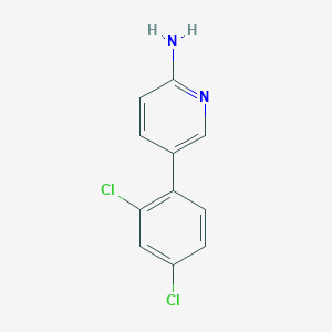 B1428095 5-(2,4-Dichlorophenyl)pyridin-2-amine CAS No. 1073114-78-9
