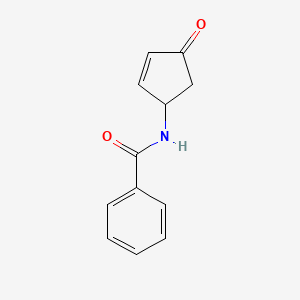 N-(4-Oxocyclopent-2-en-1-yl)benzamide