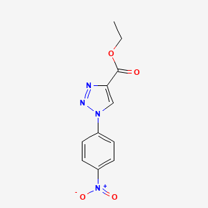 Ethyl 1-(4-nitrophenyl)triazole-4-carboxylate