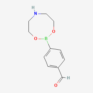 4-(1,3,6,2-Dioxazaborocan-2-yl)benzaldehyde